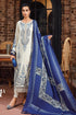 Heavy Embroidered Dhanak With Printed Dhanak Shawl GL-0037