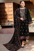 Heavy Embroidered Dhanak 3pc With Embroidered Dhanak Duppatta GL-0117