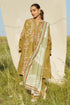 Heavy Embroidered Dhanak 3pc With Embroidered Dhanak Shawl GL-0045